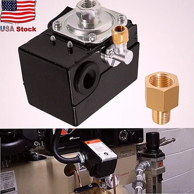 23474661-C Pressure Switch for Ingersoll-Rand, Air Compressor SS3 SS5 95-125PSI