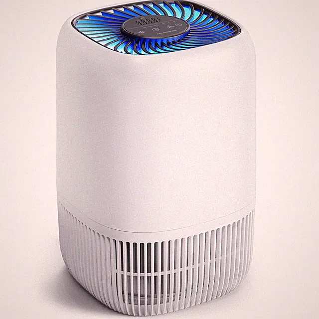 Air Purifiers for Home with High Efficiency Filter Up to 1076 Ft² 1, White