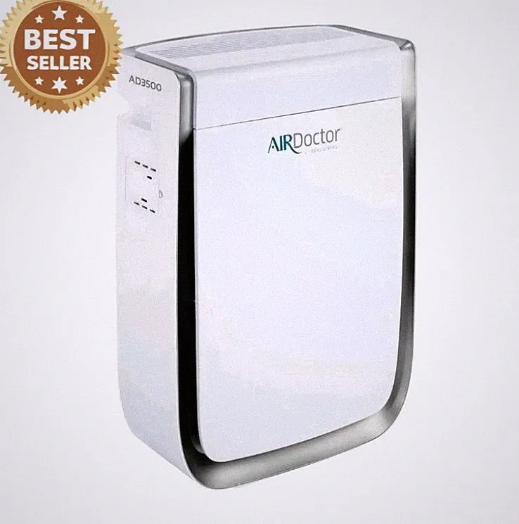 AirDoctor 3500 Air Purifier for Large Rooms up to 1274 sq ft – UltraHEPA Filtrat