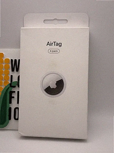 Apple AirTag Tracker 4 Pack MX542LL/A A2187 (White) Air Tag NEW SEALED!