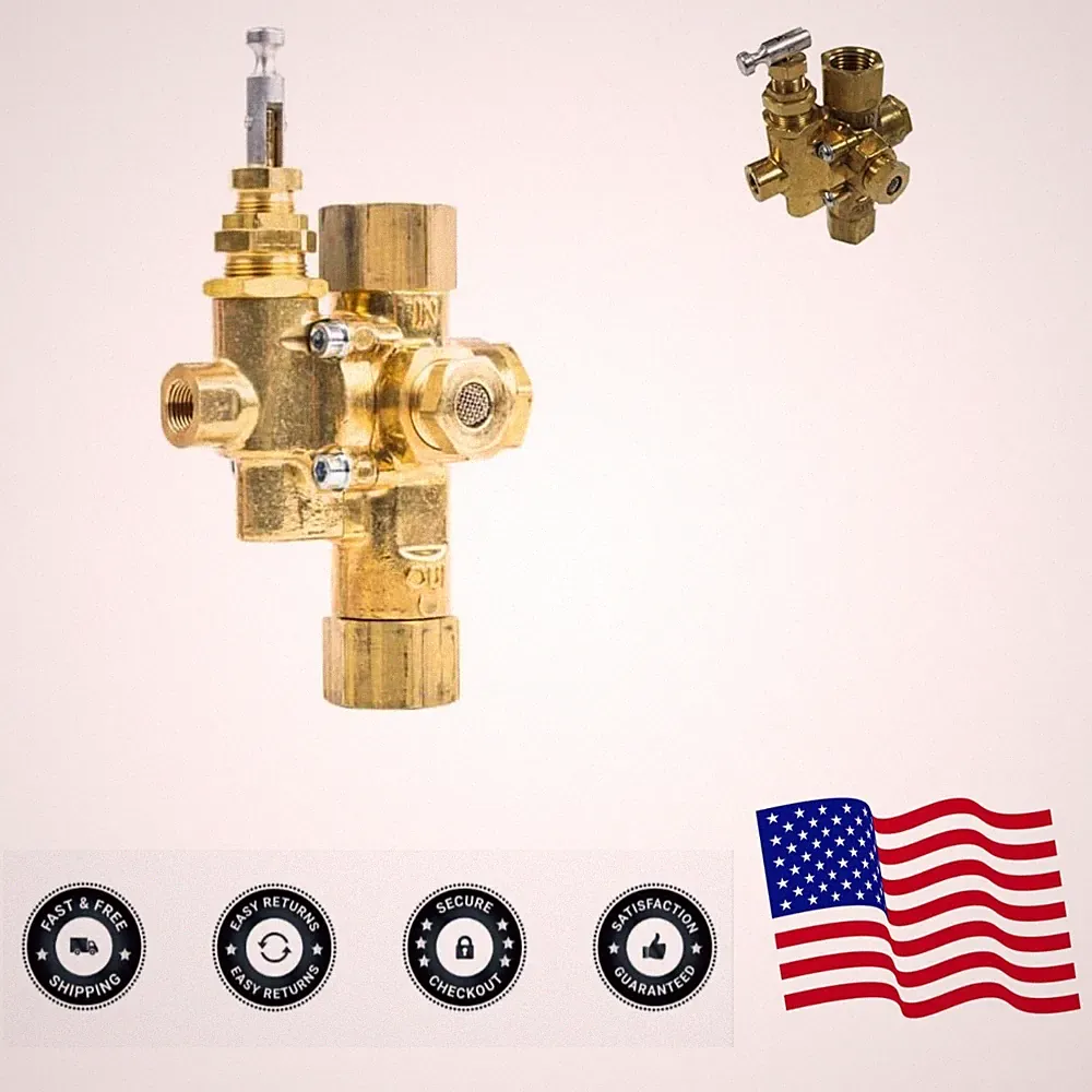 Durable Gas Air Compressor Unloader Valve - 140-175 PSI with Muffler Included