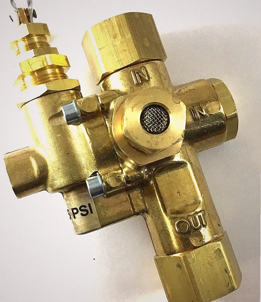 Gas Powered Air Compressor Pilot Unloader Valve 145/175 PSI, 3/4'' Female
