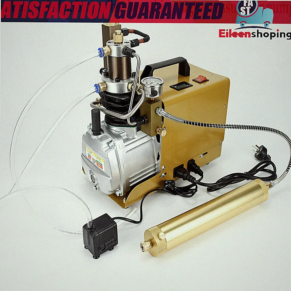 High Pressure Electric Air Compressor Pump 110V 30MPa 4500PSI Scuba Diving Pump