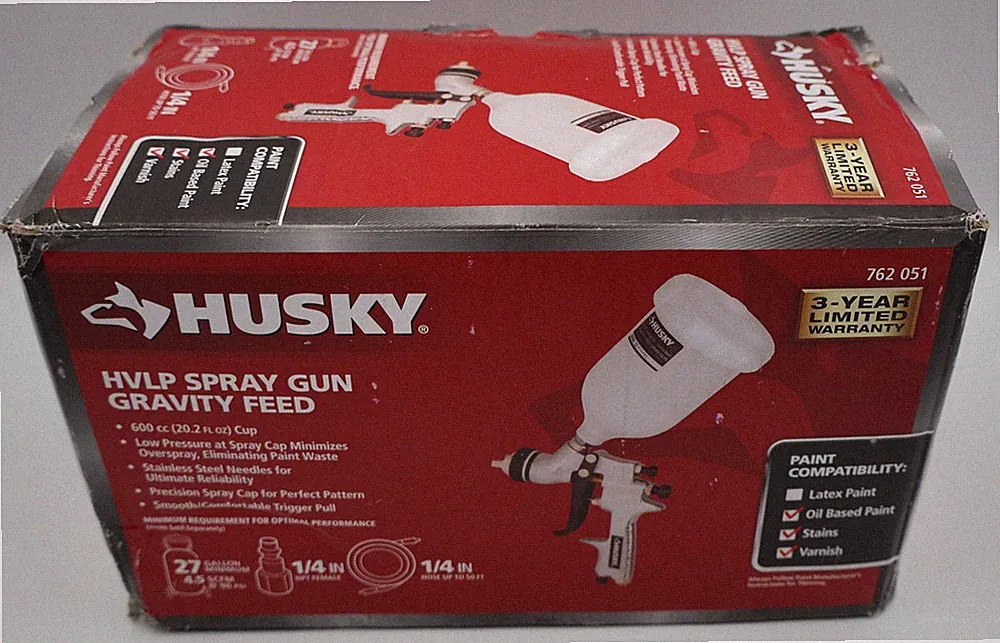 HUSKY Gravity Feed HVLP (Paint) Spray Gun (H4840GHVSG)