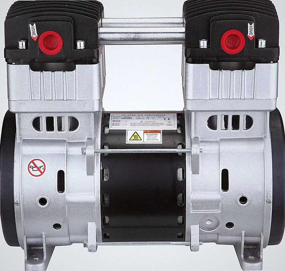 SP-9421 2.0HP Ultra Quiet Oil-Free Air Compressor for Home & Workshop