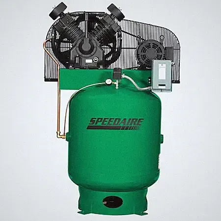Speedaire 35Wc67 Elec. Air Compressor, 2 Stage, 10Hp, 34Cfm
