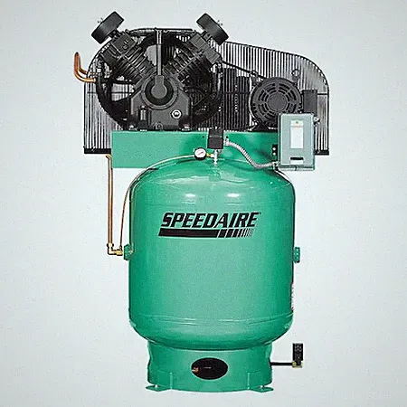 Speedaire 35Wc68 Elec. Air Compressor, 2 Stage, 10Hp, 34Cfm