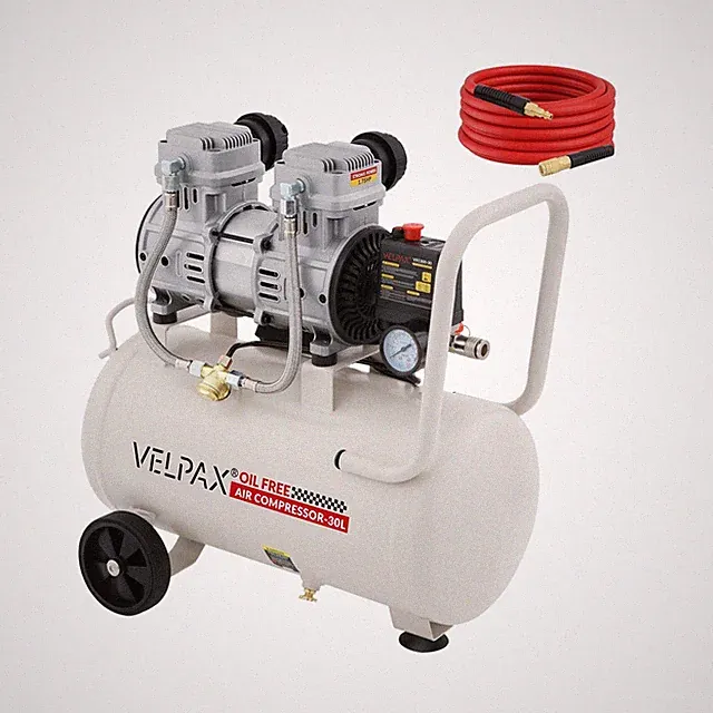 Ultra Quiet Air Compressor, Only 68dB, 8 Gallon Tank, Oil-Free, 110V/60Hz 1.7...